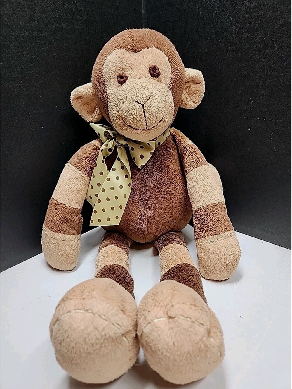 Bearington Baby Monkey Plush Stuffed Animal Toy Little Stitches Bonkers